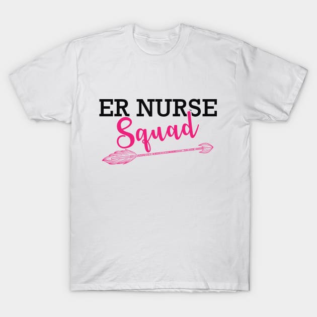 ER Nurse Squad T-Shirt by KC Happy Shop